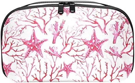 Vodootporna torbica za šminkanje Pink Japan Sakura apstraktno slikarstvo Woman Face Fan 0 torba za šminkanje