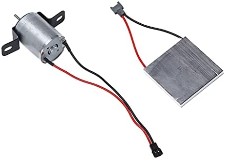 Liyjtk univerzalni ventilator za kamin Generator listova Set motora sa toplotnim napajanjem deo ventilatora