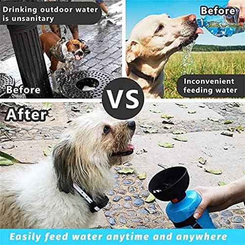 HFDGDFK prenosiva boca za pse za vodu sklopiva posuda za kućne ljubimce za flašu vode za kućne ljubimce
