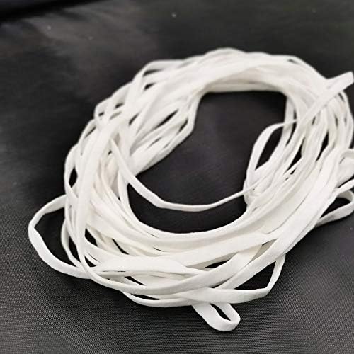 SELCRAFT 1-100m 5mm Crna elastična traka goma elastica gumeni užad elastična traka DIY Odjeća Craft Elastique