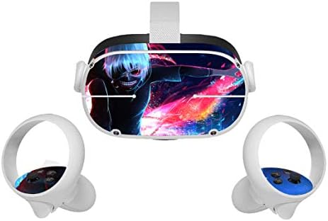 Kaneki Ken Tokyo Anime Oculus Quest 2 Skin VR 2 Skins slušalice i kontroleri Naljepnice Zaštitni naljepnica