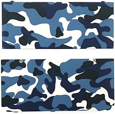 Novo za New3DS Coverplate Shell Camouflage Blue Pattern replace, za Nintendo New 3DS Handheld game Console,