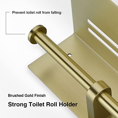 Toaletni papir sa policama, TrustMI dual roll tp raspršivač sa poklopcem za postolje od nehrđajućeg čelika
