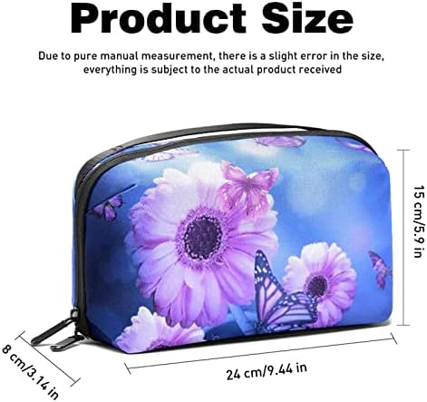 Butterfly Makeup Bag torbica sa patentnim zatvaračem putni kozmetički Organizator za žene i djevojčice