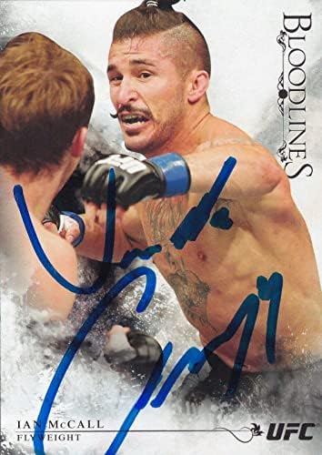 Ian McCall potpisao 2014 TOPPS UFC Bloodlines Card 96 Autogram na FX 2 3 183 WEC - autogramene UFC kartice