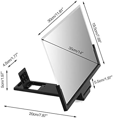 Bzlsfhz ekran lupa 14 inčni 3D ekran Amplifier mobilni telefon lupa HD stalak za video sklopivi ekran uvećani