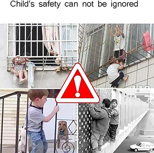 AWSAD sigurnosna mreža za djecu, mreža za zaštitu od najlona protiv pada viseća mreža za ljuljanje za Penjačku