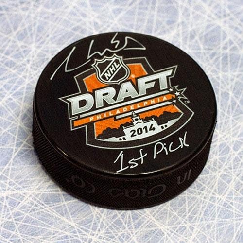 Aaron Ekblad potpisao 2014 NHL unos Nacrt pak sa 1. Pick komentar-autogramom NHL Pak