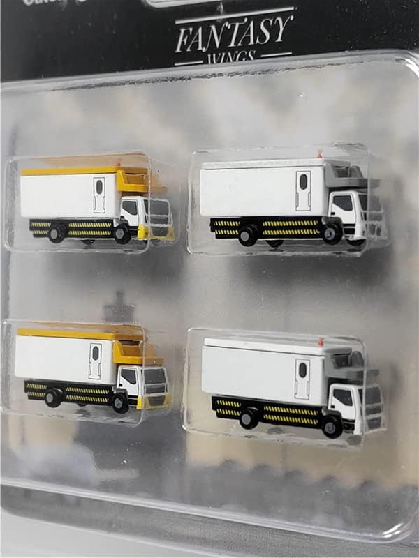 Fantasy Wings Airport Accessories ugostiteljski kamioni Set od 4 1:400 DIECAST Accessories unaprijed izgrađen Model