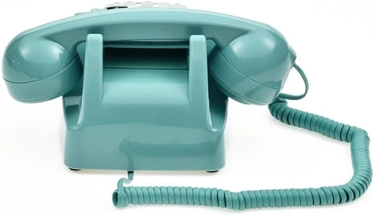 MXiaoxia staromodni telefon ožičeni telefon Retro Početna Fiksni telefon Mini-ključ za biranje telefonskog uređenja soba Telefonska fiksna linija