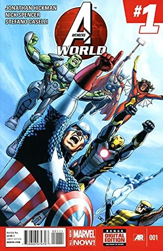 Osvetnici Svijet #1 VF ; Marvel comic book