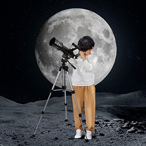 BNISE Astronomski teleskop za početnike - otvor od otvora 70mm 400mm Astronomski refraktor teleskop prijenosni teleskop sa torbom za nošenje, stativa, Finderscope, Mesec filter