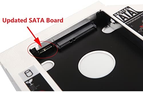 2. HDD SSD tvrdi disk optički ležište Caddy okvir za HP Envy dv6-7245US dv6-7292nr dv6z-7200 dv6-7214nr