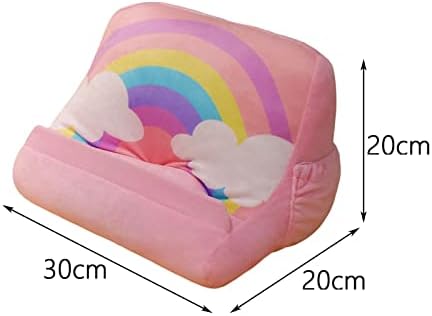 Magideal tablet jastuka tablet Lako za nošenje komfora za čitanje telefona za kućni nosač, Rainbow