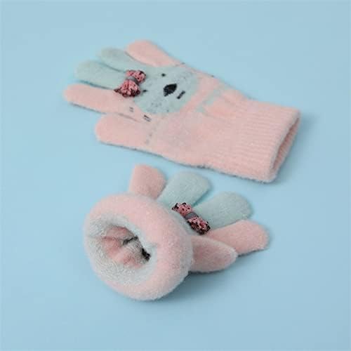 Qvkarw Winter Boys Rabbit Toddler Kids Zima pune rukavice za rukavice crtane imitacije bebe tople djevojke