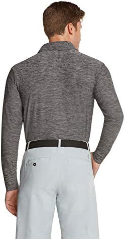 Muška košulja s dugim rukavima za muškarce - Brze suho polo - upf 30, rastezanje tkanine