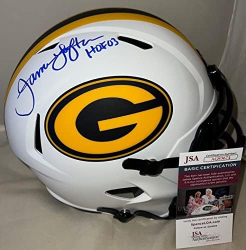 James Lofton potpisao Green Bay Packers Lunar Eclipse kacigu pune veličine W / HOF JSA-NFL kacige sa autogramom