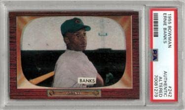 Ernie banke 1955 Bowman bejzbol kartica 242- PSA-ov ventilacijski izmijenjeni - bejzbol pločaste rookie