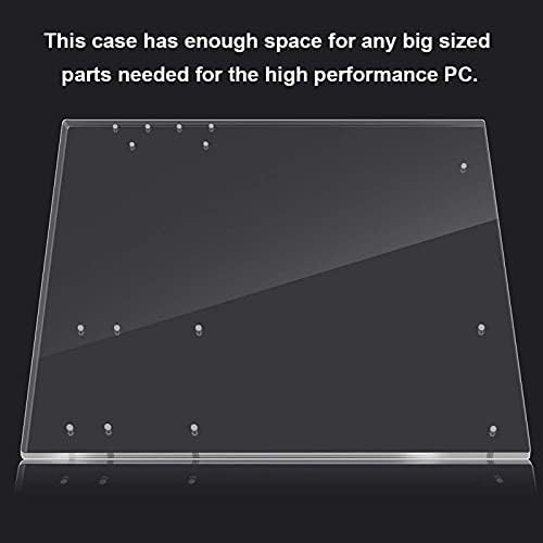 MATX PC otvoreni transparentni akrilni okvir test Bench matična ploča Overclock slučaj računara DIY Mod