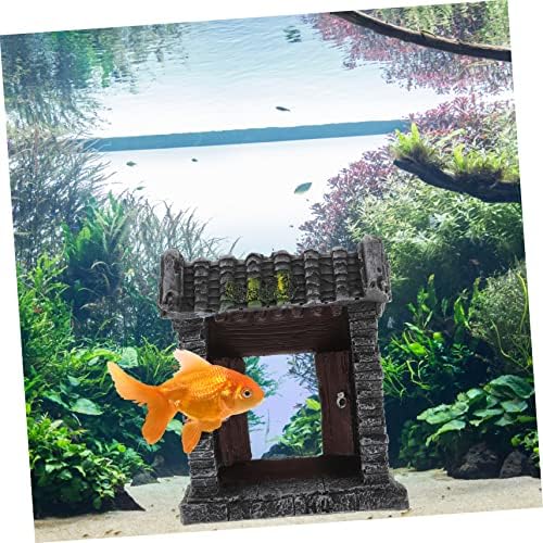 Ipetboom Rezervoarski rezervoar Dekor kineski dekor Betta Rezervoari za ribu Kineski stari građevinski ukrasi
