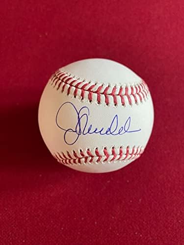 Joe Maddon, autogramirani službeni bejzbol mladunci - autogramirani bejzbol