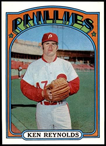 1972 TOPPS 252 Ken Reynolds Philadelphia Phillies Nm / MT + Phillies