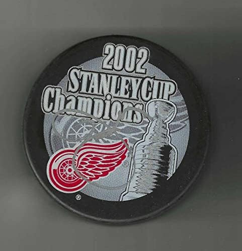Jim Nill potpisao Detroit Red Wings 2002 Stanley Cup šampioni Pak-potpisani NHL Pakovi