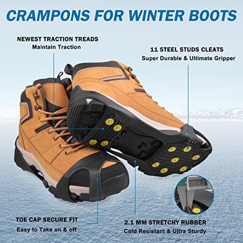Cleats Cleats Cleats Cleampin za cipele i čizme i čizme Neklizajuće cipele za snijeg Cleats Overshoe obuća