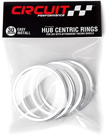 Performanse centrirni prstenovi centrični prstenovi - 76.1 do 64.1 Srebrna aluminijska hulja - kompatibilna