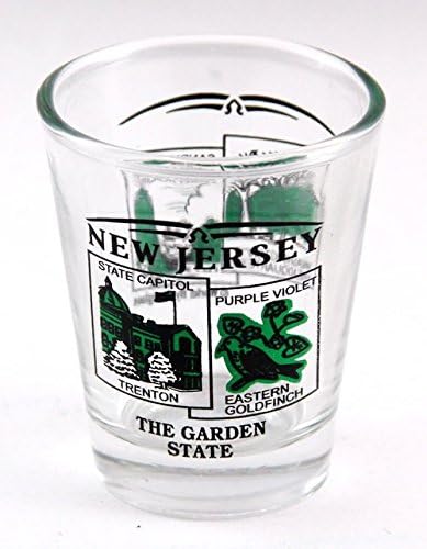 New Jersey State Krajolik Zeleno Novo Staklo