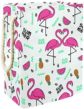 DEYYA Flamingo slatke korpe za pranje veša visoke čvrste sklopive za odraslu decu Tinejdžeri dečaci Devojčice