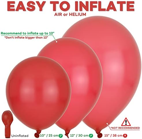 QRABBIT PREMIUM KVALITETE Ekstra debeli baloni za lateks-balone Idealni za helijum ili korištenje zraka,