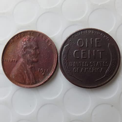 1911. Američki Lincoln Cent Compion Comemorativni novčić