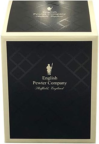 Engleski pewter firma 1 pinta ravna 2 line pewter pivska cinkarda s gruzijskim ručkom stila [EP003]