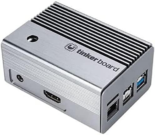 ASUS Tinker 2 Aluminijumska futrola bez ventilatora, 2 x USB, 1 x MIPI DSI 22-pinski, 1 x RJ45 Ethernet,