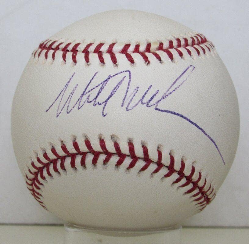 Mitch Williams Autografirao je Rawlings Oml bejzbol Phillies - autogramirani bejzbol
