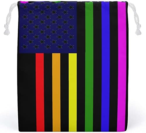 LGBT gay ponos zastava platnene torba za zaštitu od nepravedne vrećice za vodu za ponovno punjenje vrećice