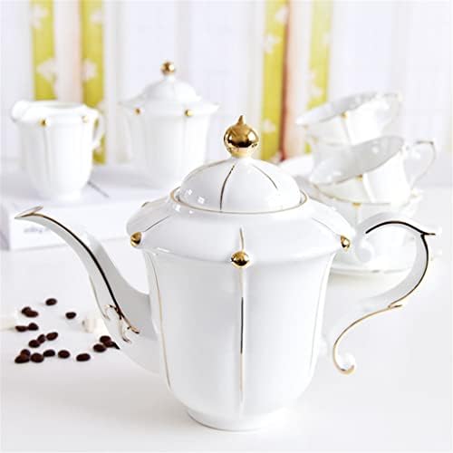 YXBDN Tea setovi koštaju teapotte čajne čajne čajne čajne čajne kolica za vodu Šećerne posude Kup i tanjir
