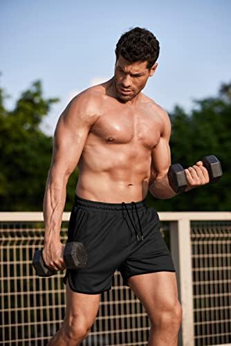 COOFANDY muške 2 paketa opremljene kratke hlače za trening Bodybuilding sportski trening trčanja Jogger