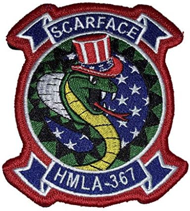 Squadron Nostalgia LLC HMLA-367 Scarface 4. jula Zakrpa