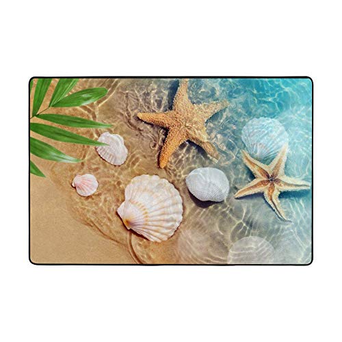 Mekani prostirke Veliki prostirci, ljetna plaža Starfish Comfort Indoor Carpet, Baby Play Mat za dnevni