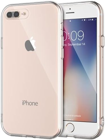 Shamo-ova kristalno čista zaštita: iPhone 8 Plus i 7 Plus Clear Case-tanka, lagana i otporna na ogrebotine