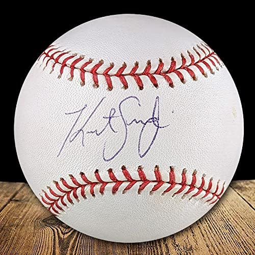 Kurt Suzuki AUTOGREMIRANI MLB Zvanična bajzbol glavne lige - autogramirani bejzbol