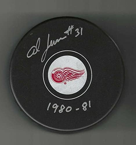 Al Jensen potpisan & upisan Detroit Red Wings Pak-potpisanim NHL Pak