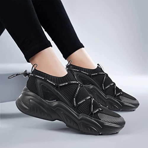 Hasina ženske cipele za hodanje Slip-On lagana prozračna neklizajuća mreža gornji trening Casual sportske