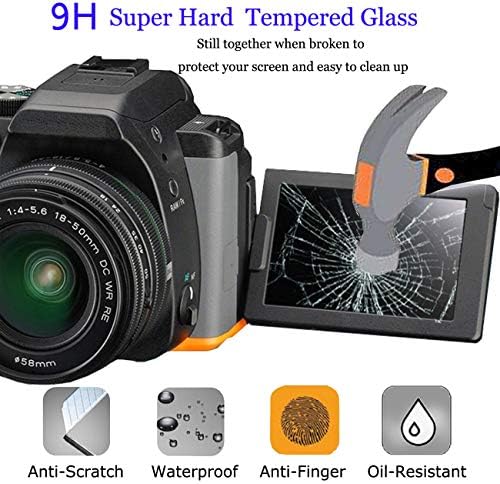 debous Glass Zaštita ekrana za Fujifilm Fuji X-T5 XT5,Debljina 0.3 mm 9h Hrad Zaštita ekrana za Fujifilm