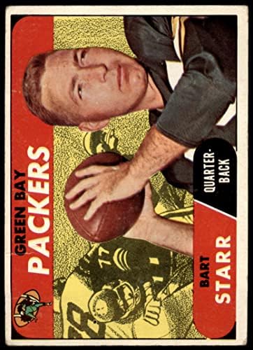 1968 TOPPS 1 Bart Starr Green Bay Packers Good paketi Alabama