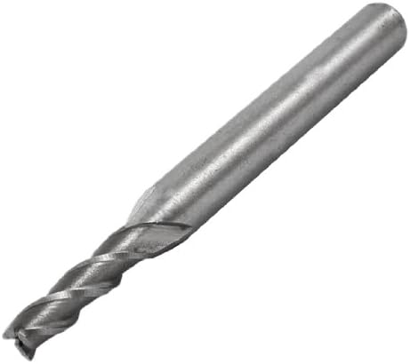 Aexit HSS burgije za sivo drvo 4mm x 6mm x 20mm x 58mm 3 flauta HSS završni mlin bušilice za glodanje alat