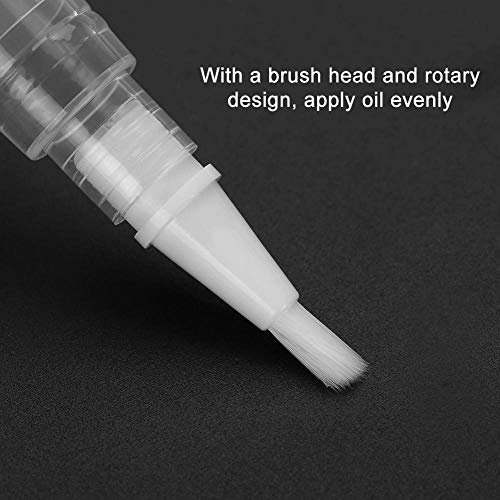 10 kom 5ML Twist olovke prazne, prozirna kozmetička rotarna olovka sa mekim četkicom, prijenosni DIY lakvica