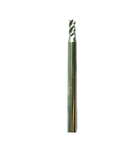 Prečnik 4mm 3 Flute CNC bitovi za aluminijumske spiralne glodalice karbidni CNC završni Mlinci HRC50 D4*11